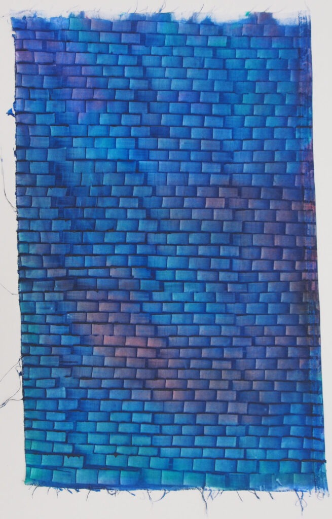 Blue bricks