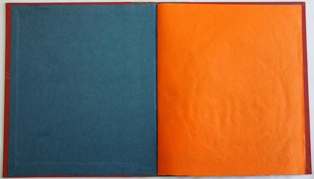 front endpapers